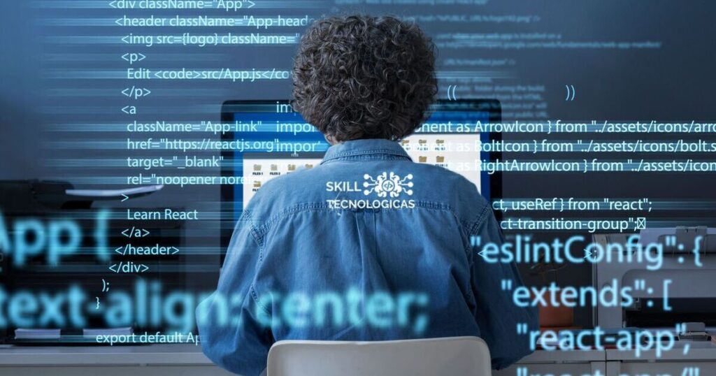 Desenvolvedor comparando linguagens de programação para diferentes carreiras
