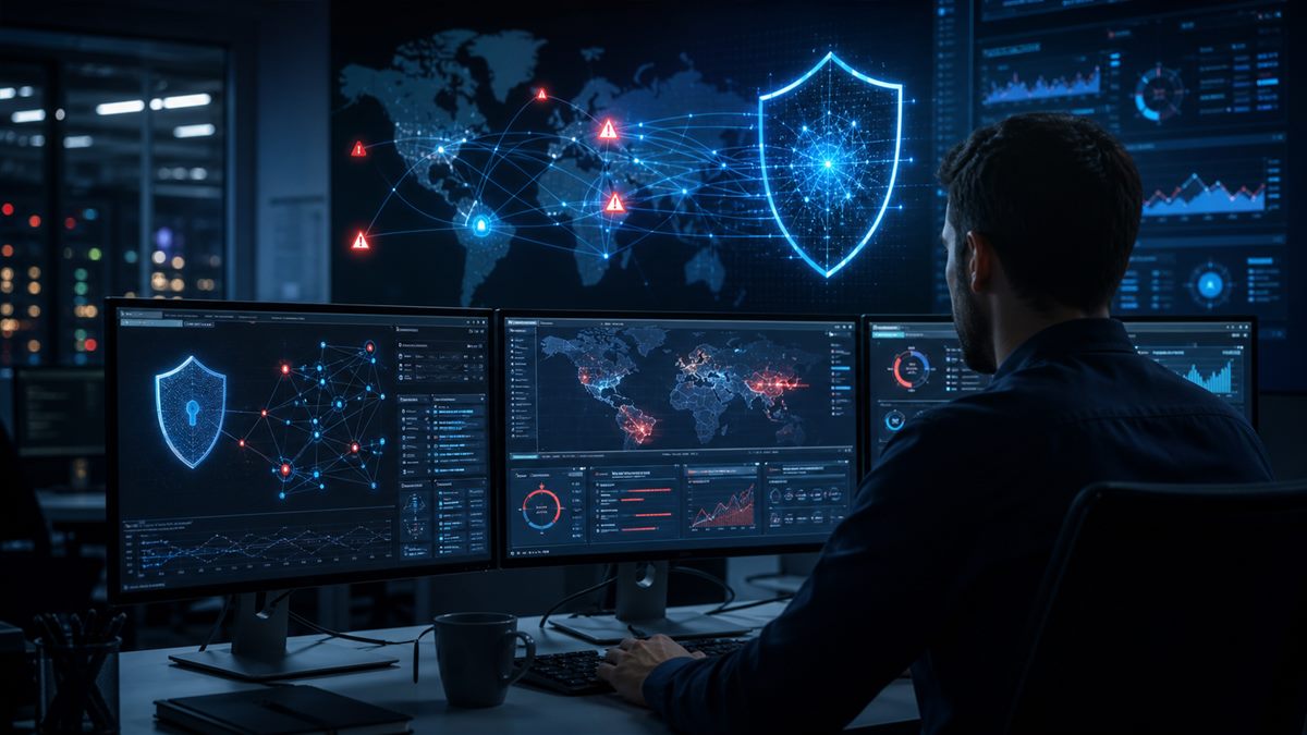 IA na cibersegurança protegendo sistemas contra ameaças digitais automatizadas