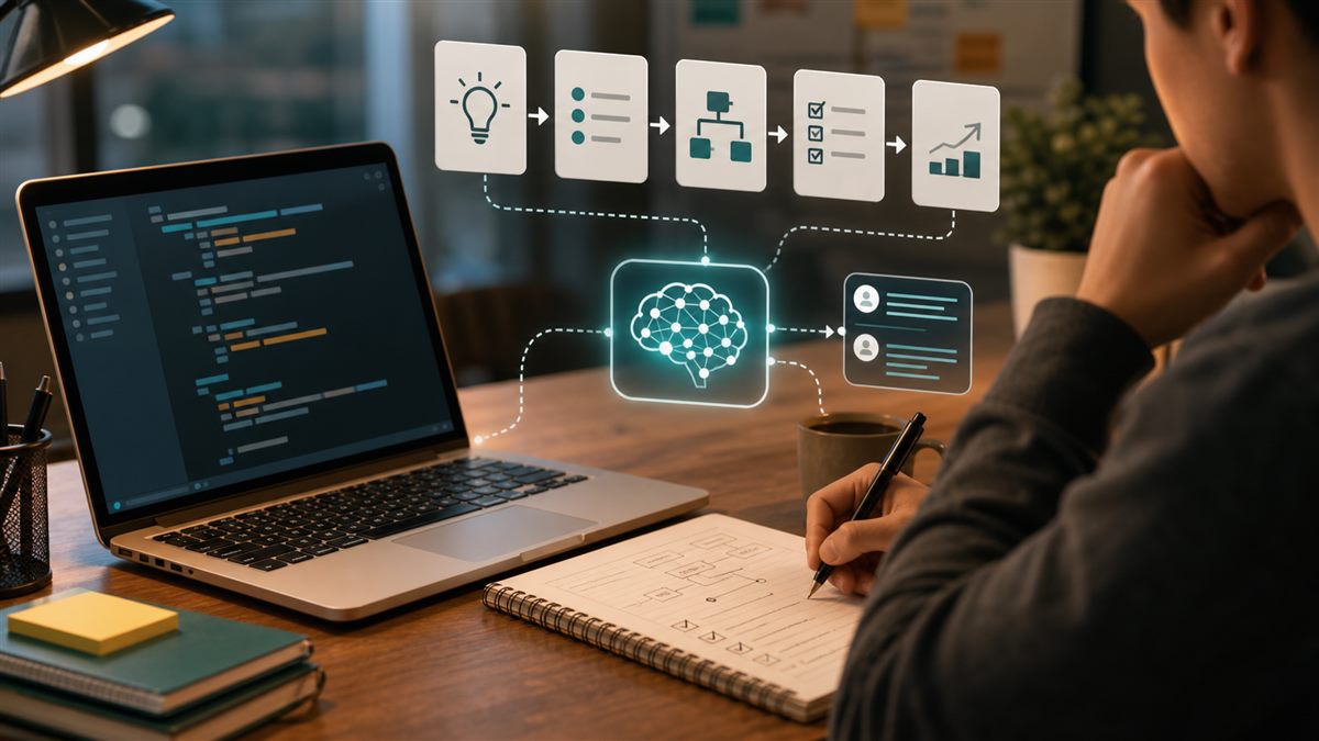 IA para estudar programação com exercícios reais e revisão de código
